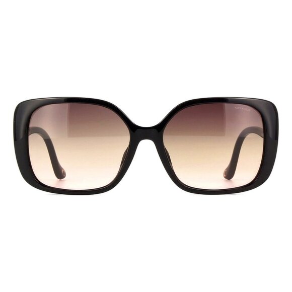 New COACH Black Square HC8376U 5002U8 Sunglasses Women - Picture 2 of 4